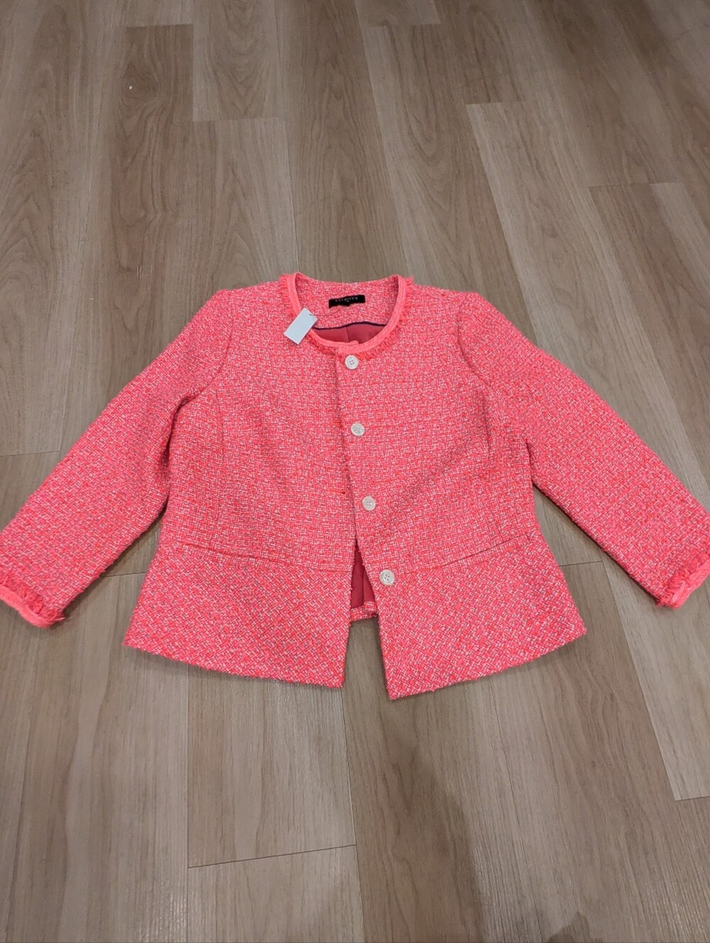 Talbots Bright Pink NWT Jacket Size 12P